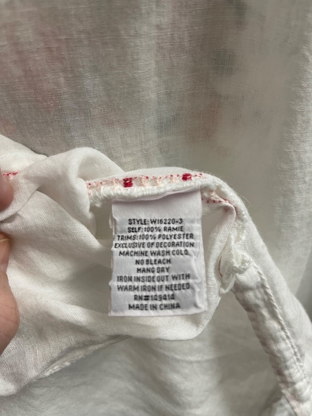 Johnny Was Workshop Embroidered Tunic - Picture 8 of 8